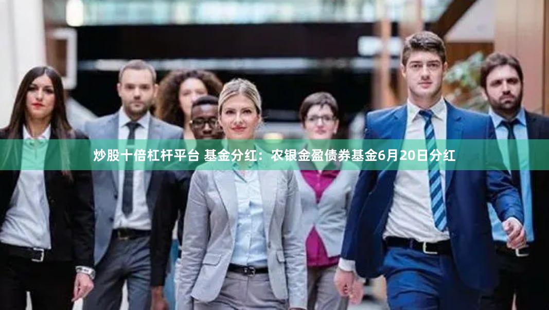 炒股十倍杠杆平台 基金分红：农银金盈债券基金6月20日分红