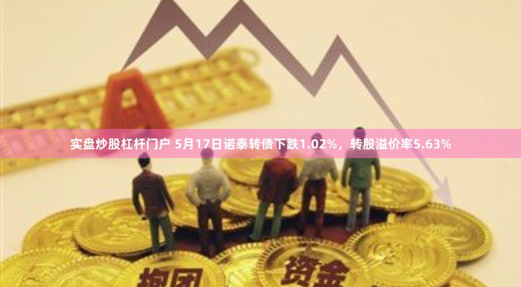 实盘炒股杠杆门户 5月17日诺泰转债下跌1.02%，转股溢价率5.63%