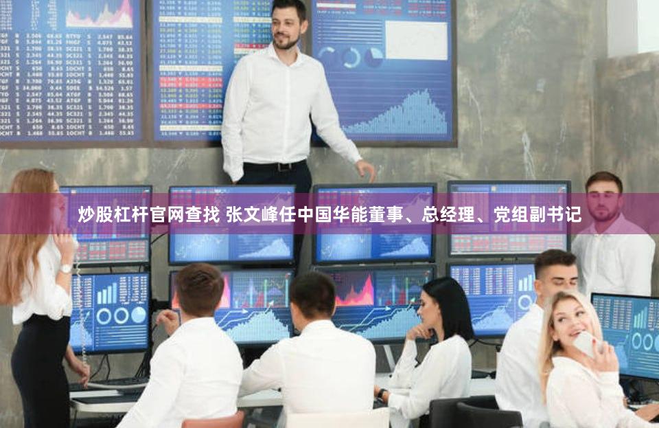 炒股杠杆官网查找 张文峰任中国华能董事、总经理、党组副书记
